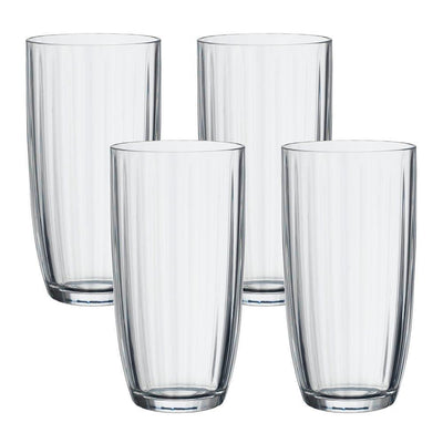 Artesano 20-1/4 oz. Clear Large Tumbler (4-Pack) - Super Arbor