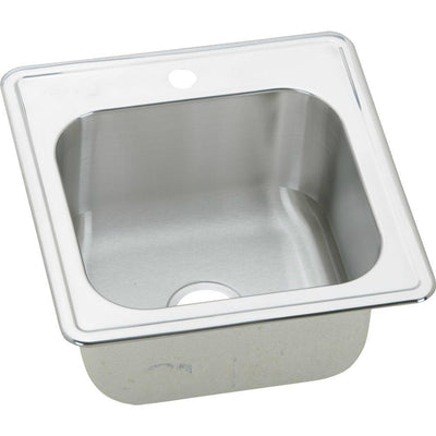 Gourmet Drop-In Stainless Steel 20 in. 1-Hole Single Bowl Kitchen Sink - Super Arbor