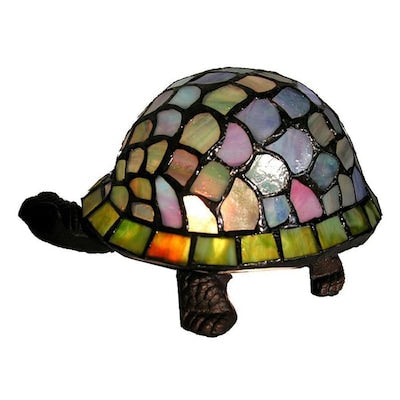 Home Accessories Inc 4-in Turtle Tiffany-Style Light