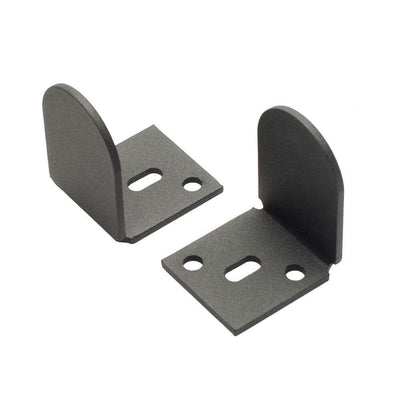 Matte Black Adjustable Floor Guides for Wood Doors - Super Arbor