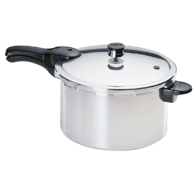 8 Qt. Aluminum Pressure Cooker - Super Arbor