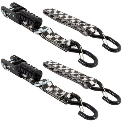 8 ft. x 1.25 in. x 800 lbs. Power Sports Ratchet (2 per Pack) - Super Arbor