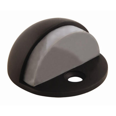 Oil-Rubbed Bronze Floor Mount Dome Door Stop - Super Arbor