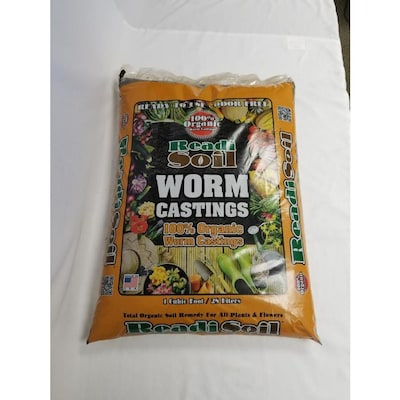 Readi Soil Worm Castings 1-cu ft Organic