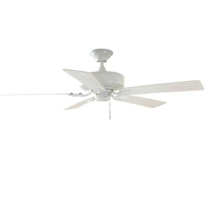 Barrow Island 52 in. Indoor/Outdoor White Ceiling Fan