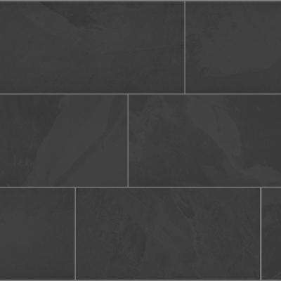 Florida Tile Home Collection 
    Galactic Slate 12 in. x 24 in. Porcelain Floor and Wall Tile (13.62 sq. ft/ case) - Super Arbor