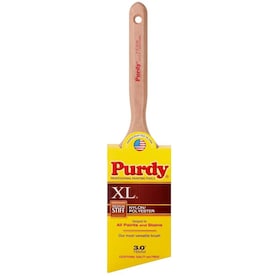 Purdy XL Glide Nylon- Polyester Blend Angle 3-in Paint Brush - Super Arbor