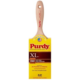 Purdy XL Sprig Nylon- Polyester Blend Flat 3-in Paint Brush - Super Arbor