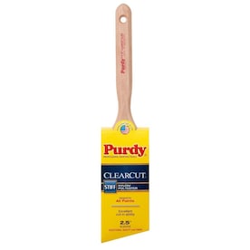 Purdy Clearcut Glide Nylon- Polyester Blend Angle 2.5-in Paint Brush - Super Arbor