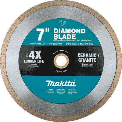 7 in. Continuous Rim Diamond Blade for General Purpose - Super Arbor