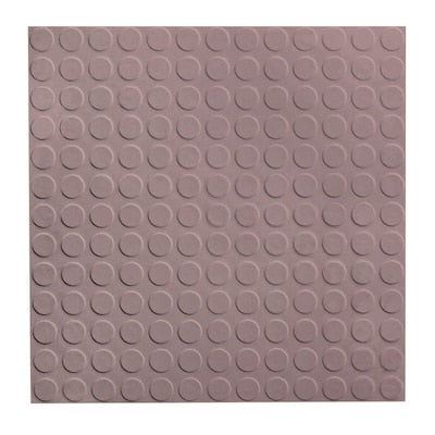 FLEXCO RGT Rubber Floor Tile 18-in x 18-in Taupe Rubber Tile Multipurpose Flooring