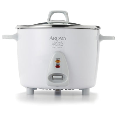 14-Cup Rice Cooker in White - Super Arbor