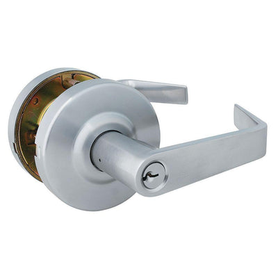 Commercial Steel Entrance Lockset Keyed Entry Door Lever - Super Arbor