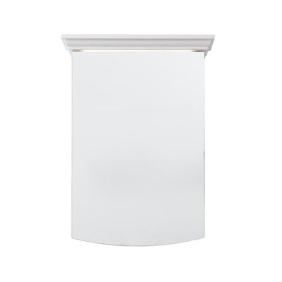 22 in. x 31 in. Surface Mount Lighted Medicine Cabinet - Super Arbor