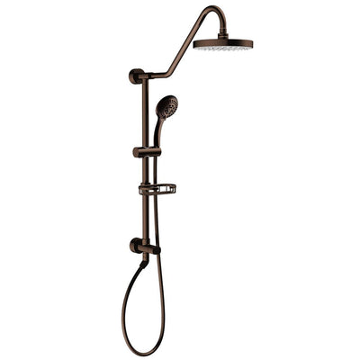Kauai III 2-Spray Shower System with Handshower in Oil Rubbed Bronze - Super Arbor