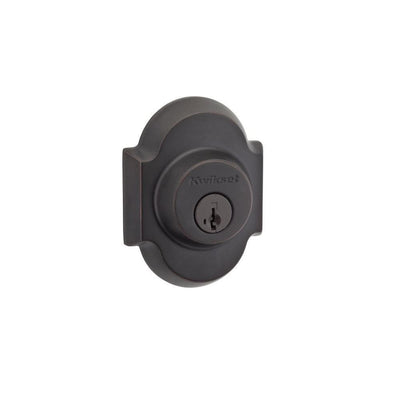 Austin Venetian Bronze Single Cylinder Deadbolt featuring SmartKey Security with Microban Antimicrobial Technology - Super Arbor