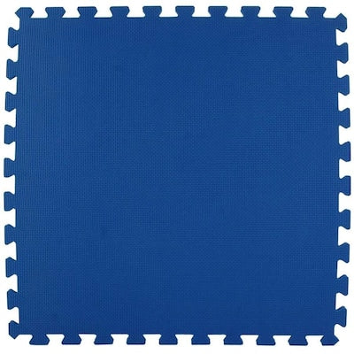 Greatmats Economy 40-Pack 24-in x 24-in Blue Foam Tile Multipurpose Flooring