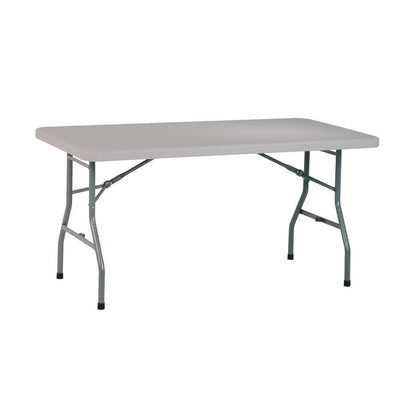 5 ft. Light Grey Resin Multi-Purpose Table - Super Arbor