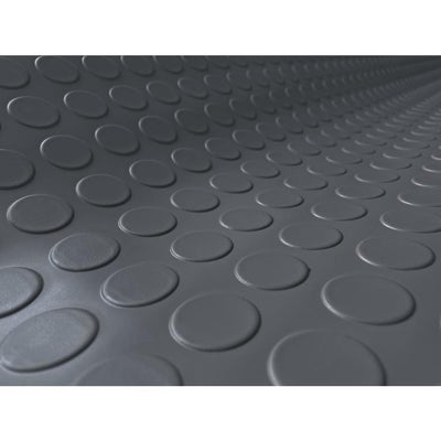 G-Floor Coin 5-ft x 10-ft Slate Grey Raised Coin Garage Floor Roll