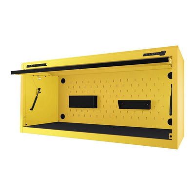 U.S. GENERAL 56 in. x 22 in. Work Center Hutch, Series 3, Yellow - Super Arbor