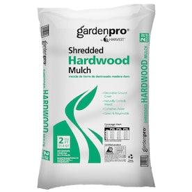 GARDEN PRO By Harvest 2-cu ft Brown Hardwood Mulch - Super Arbor