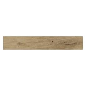 American Olean Woodstory Natural Oak 6-in x 36-in Porcelain Wood Look Tile (Common: 6-in x 36-in; Actual: 35.43-in x 5.87-in) - Super Arbor