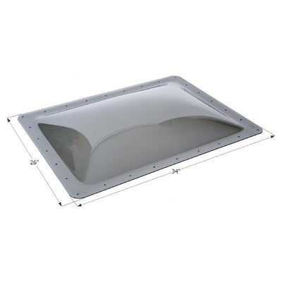 ICON Standard RV Skylight, Outer Dimension: 26 in. x 34 in. - Super Arbor