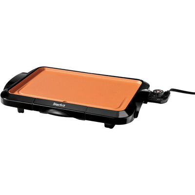 Eco 176 sq. in. Copper Electric Griddle - Super Arbor