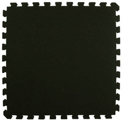 Greatmats Home MMA BJJ Black/Gray 24 in. x 24 in. x 1-5/8 in. Foam Interlocking Floor Tile (Case of 10)