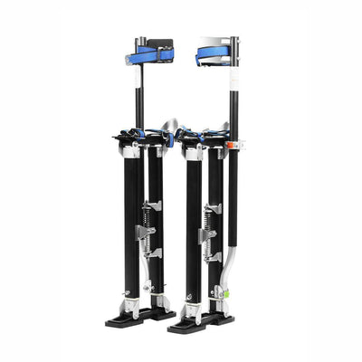 24 in. to 40 in. Black Mag Pros Magnesium Drywall Stilts - Super Arbor