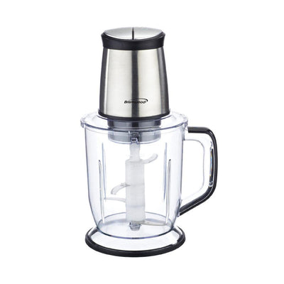 6.5-Cup Silver 300-Watt 4-Blade Food Processor - Super Arbor