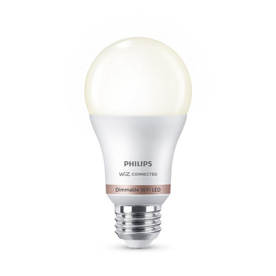 Soft White A19 LED 60W Equivalent Dimmable Smart Wi-Fi Wiz Connected Wireless Light Bulb - Super Arbor