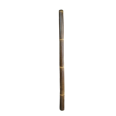 3 in. x 3 in. x 8 ft. L Black Bamboo Untreated Timber Pole - Super Arbor