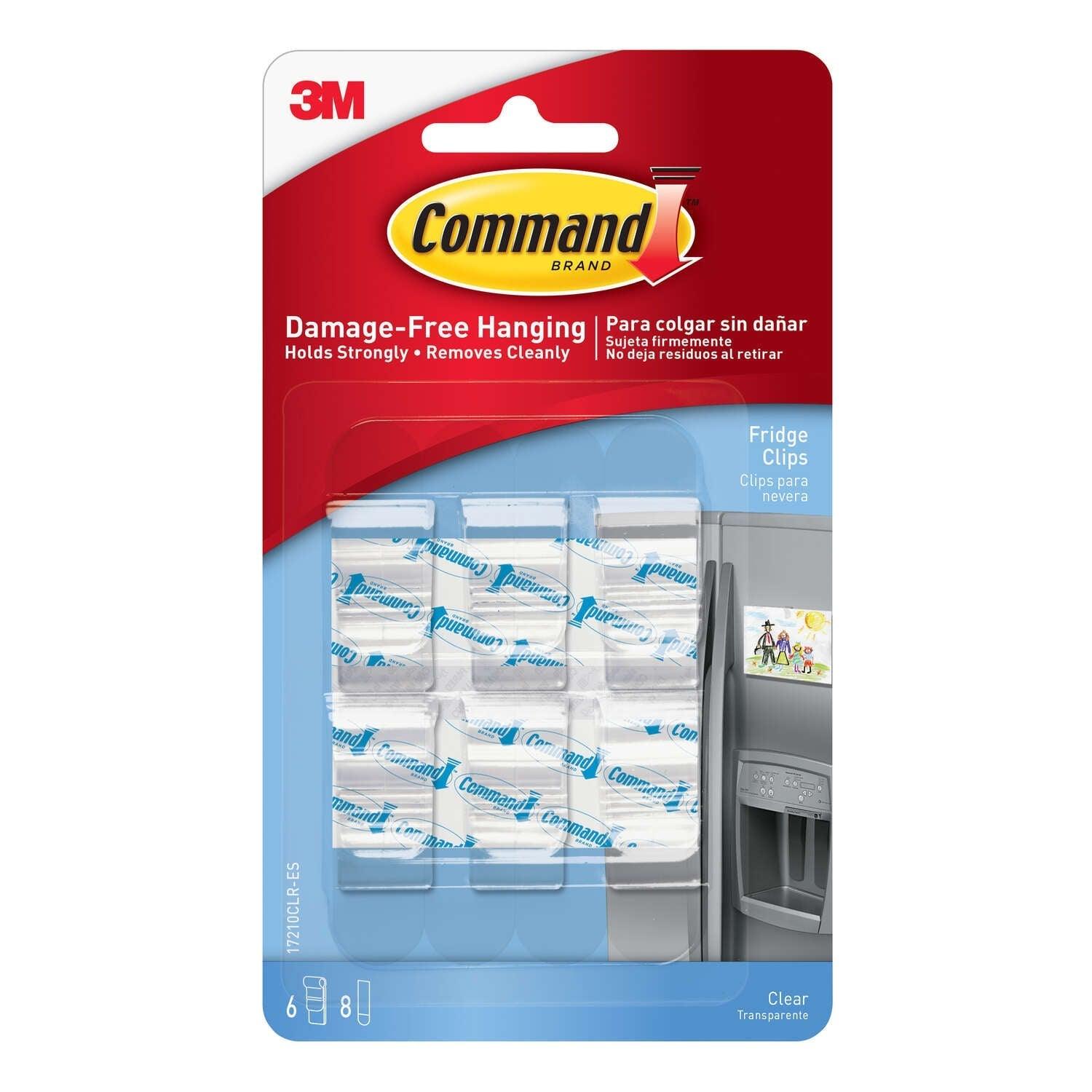 Command Small Plastic Fridge Clips 1-1/4 in. L 6 pk – Super Arbor