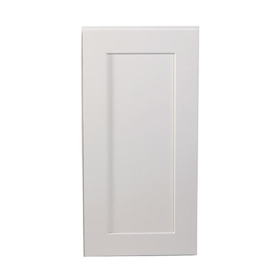 Brookings Plywood Ready to Assemble Shaker 12x24x12 in. 1-Door Wall Kitchen Cabinet in White - Super Arbor