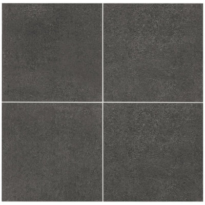 Marazzi Eclectic Vintage Charcoal Concrete 12 in. x 12 in. Porcelain Floor and Wall Tile (14.55 sq. ft. / case) - Super Arbor