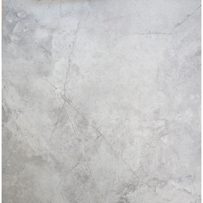 Chilo Gray 18-in x 18-in Glazed Ceramic Stone Look Floor Tile