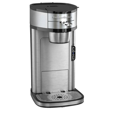 Stainless Steel Single Serve Coffee Maker with Built-In Filter - Super Arbor