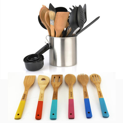 Assorted Plastic and Wooden Utensil (Set of 29) - Super Arbor