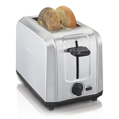 Stainless Steel 2 Slice Toaster with Extra Wide Slots - Super Arbor