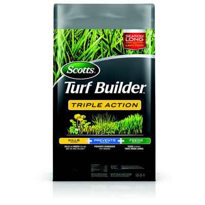 Scotts Turf Builder 20.07 lb. 4,000 sq. ft. Triple Action Lawn Fertilizer