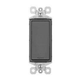 Legrand Radiant 15-amp Single-Pole Black Rocker Residential Light Switch - Hardwarestore Delivery