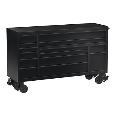 U.S. GENERAL 72 in. x 22 in. Triple-Bank Roll Cab, Series 3, Black - Super Arbor