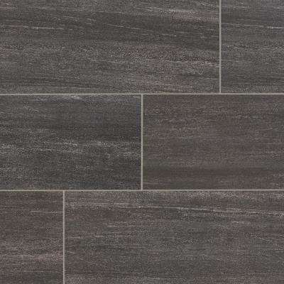 Marazzi 
    Urban Craft Graphite 12 in. x 24 in. Glazed Porcelain Floor and Wall Tile (15.6 sq. ft. / case) - Super Arbor