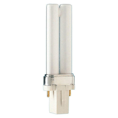 Philips 5-Watt Equivalent CFLNI 2-Pin G23 CFL Light Bulb Soft White (2700K) - Super Arbor