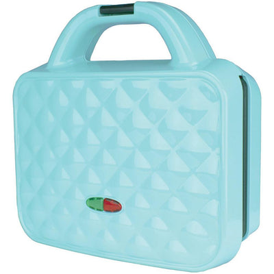 Couture Purse Blue Nonstick Dual Waffle Maker - Super Arbor