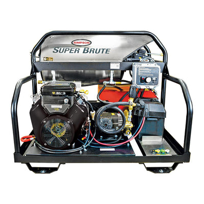 Simpson Super Brute 3500 PSI at 5.5 GPM Vanguard V-Twin with Comet Triplex Plunger Pump Hot Water Gas Pressure Washer - Super Arbor
