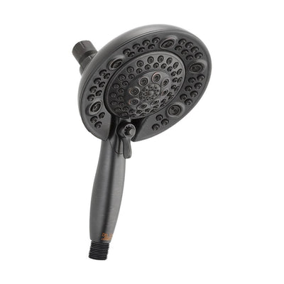 In2ition Two-in-One 5-Spray 6.5 in. Dual Wall Mount Fixed and Handheld Shower Head in Venetian Bronze - Super Arbor