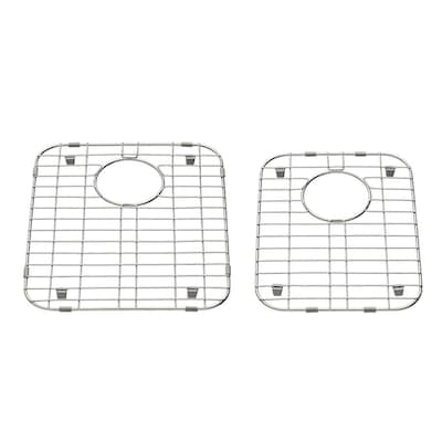 American Standard 2-Pack 13.39-in x 16.06-in Stainless Steel Sink Grid