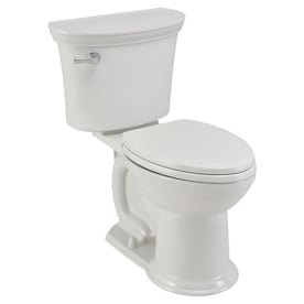 American Standard Esteem VorMax White WaterSense Elongated Chair Height 2-Piece Toilet 12-in Rough-In Size - Super Arbor